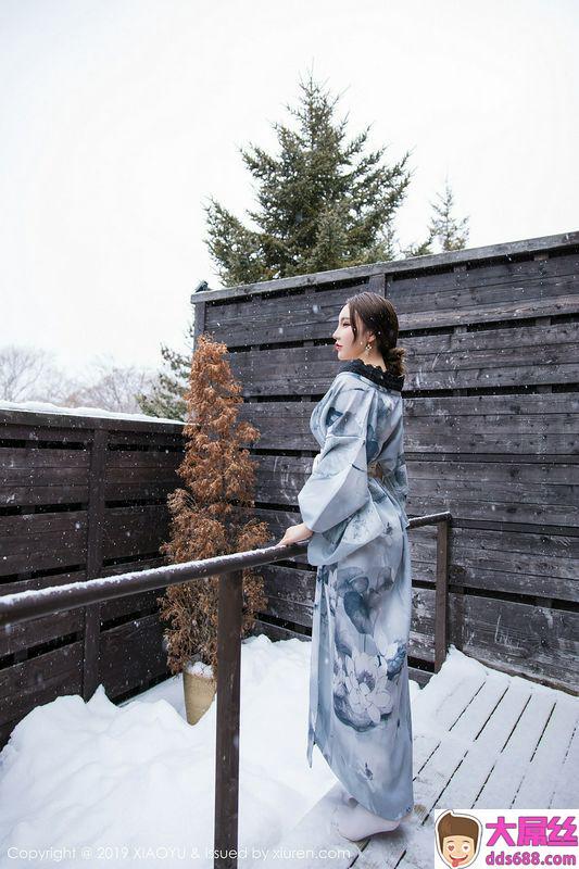 女神周于希Sandy北海道旅拍雪中佳人秀美乳撩人诱惑写真